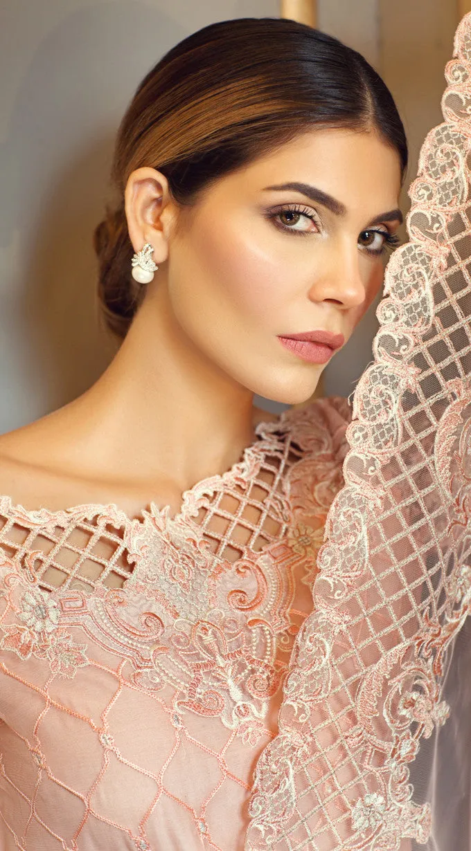 Anaya Festive Chiffon Collection 2017 – Rose Blush
