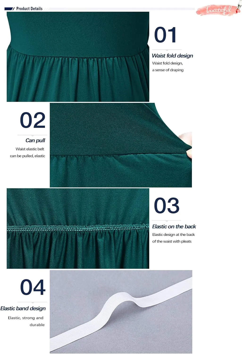 AUSELILY Women's Short Sleeve Loose Plain Casual Long Maxi Dresses for Women 2025