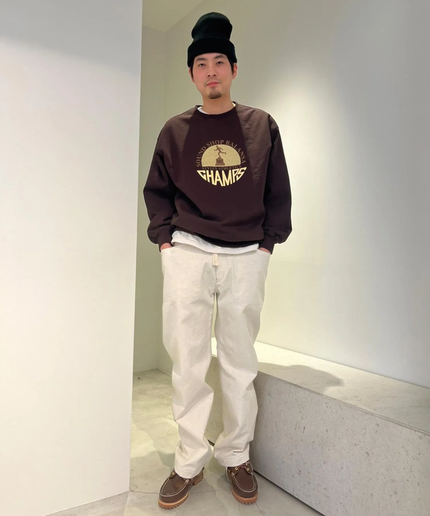 Balansa x Styles/バランサ×スタイルス/ Crewneck