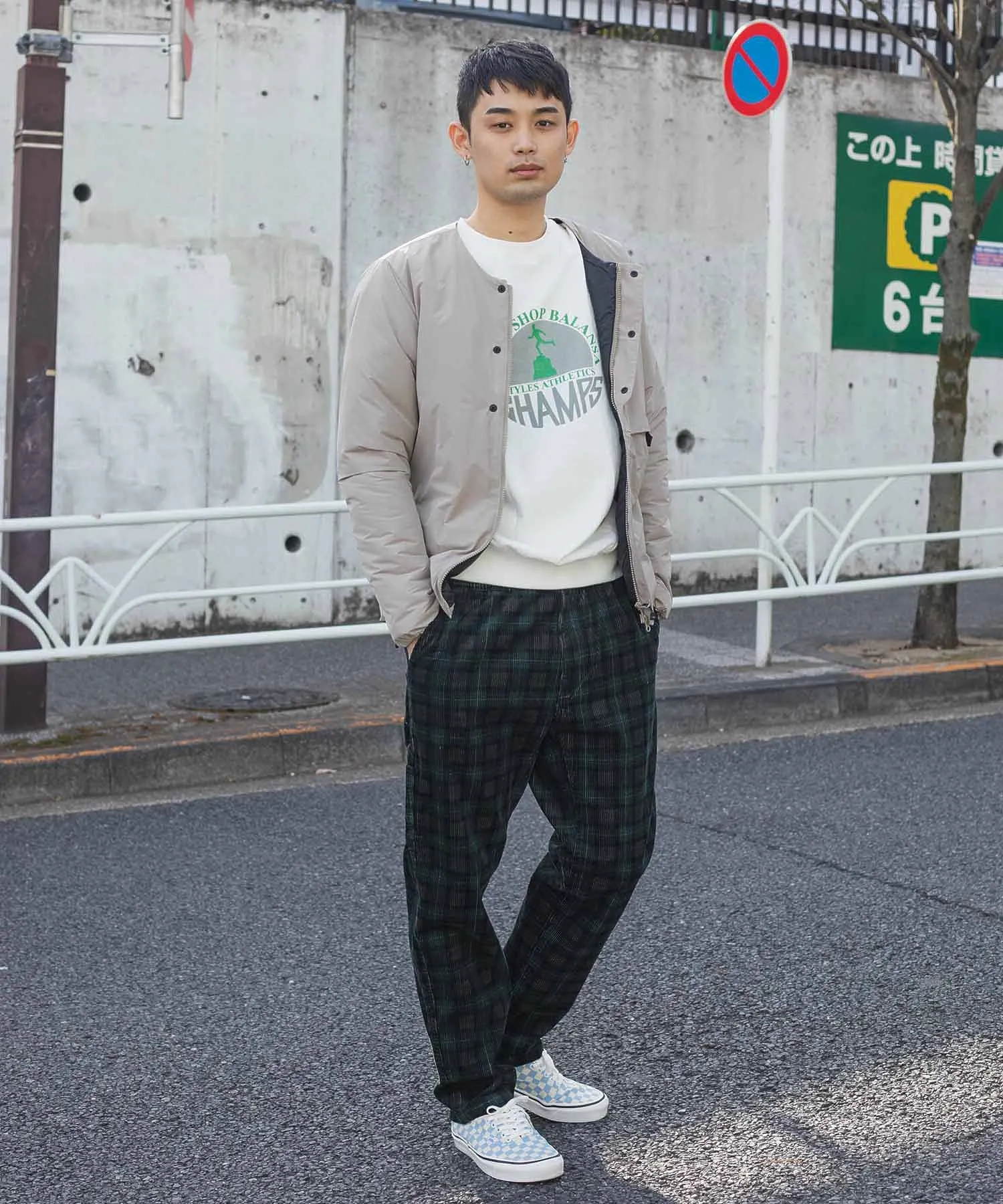 Balansa x Styles/バランサ×スタイルス/ Crewneck