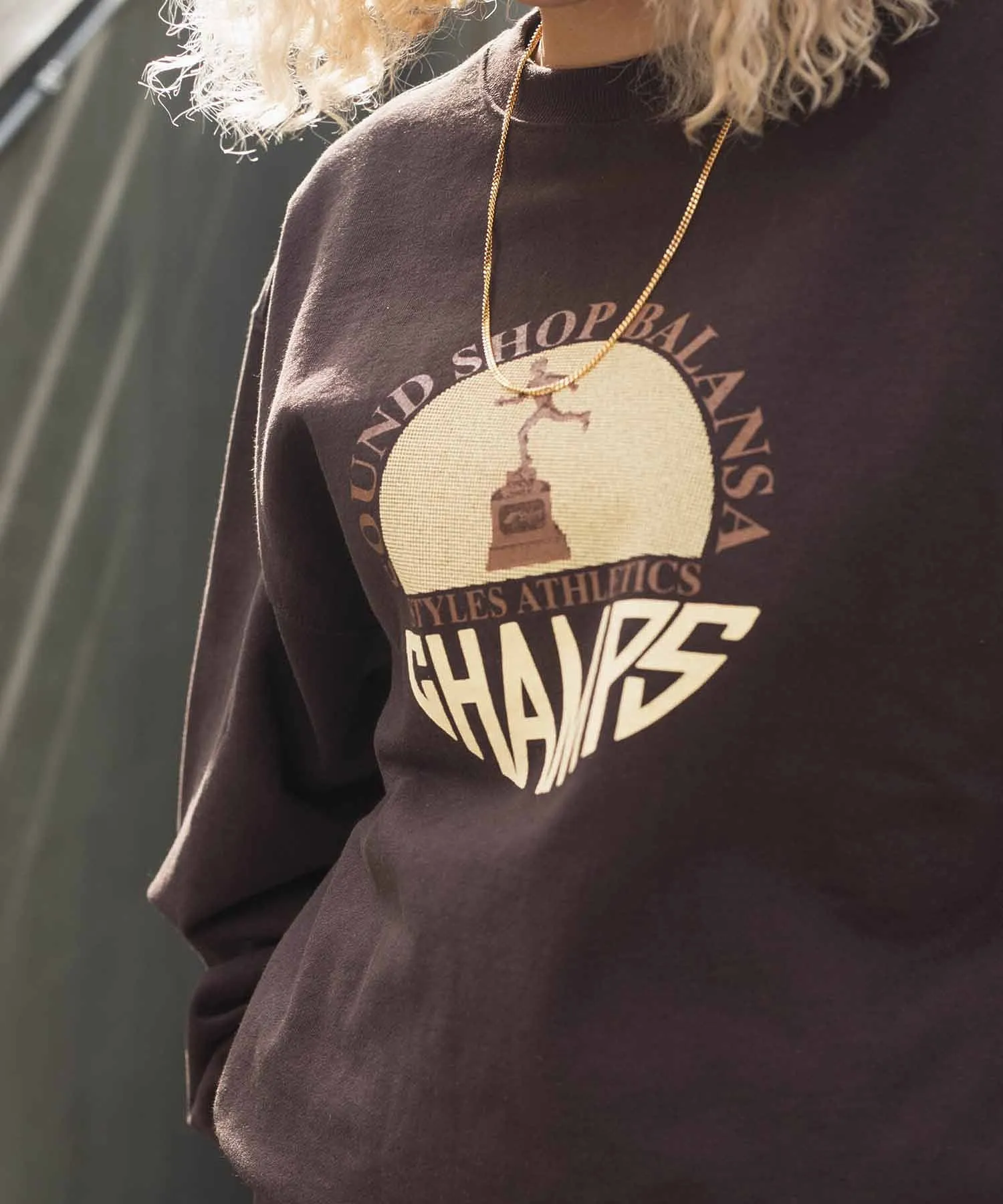 Balansa x Styles/バランサ×スタイルス/ Crewneck