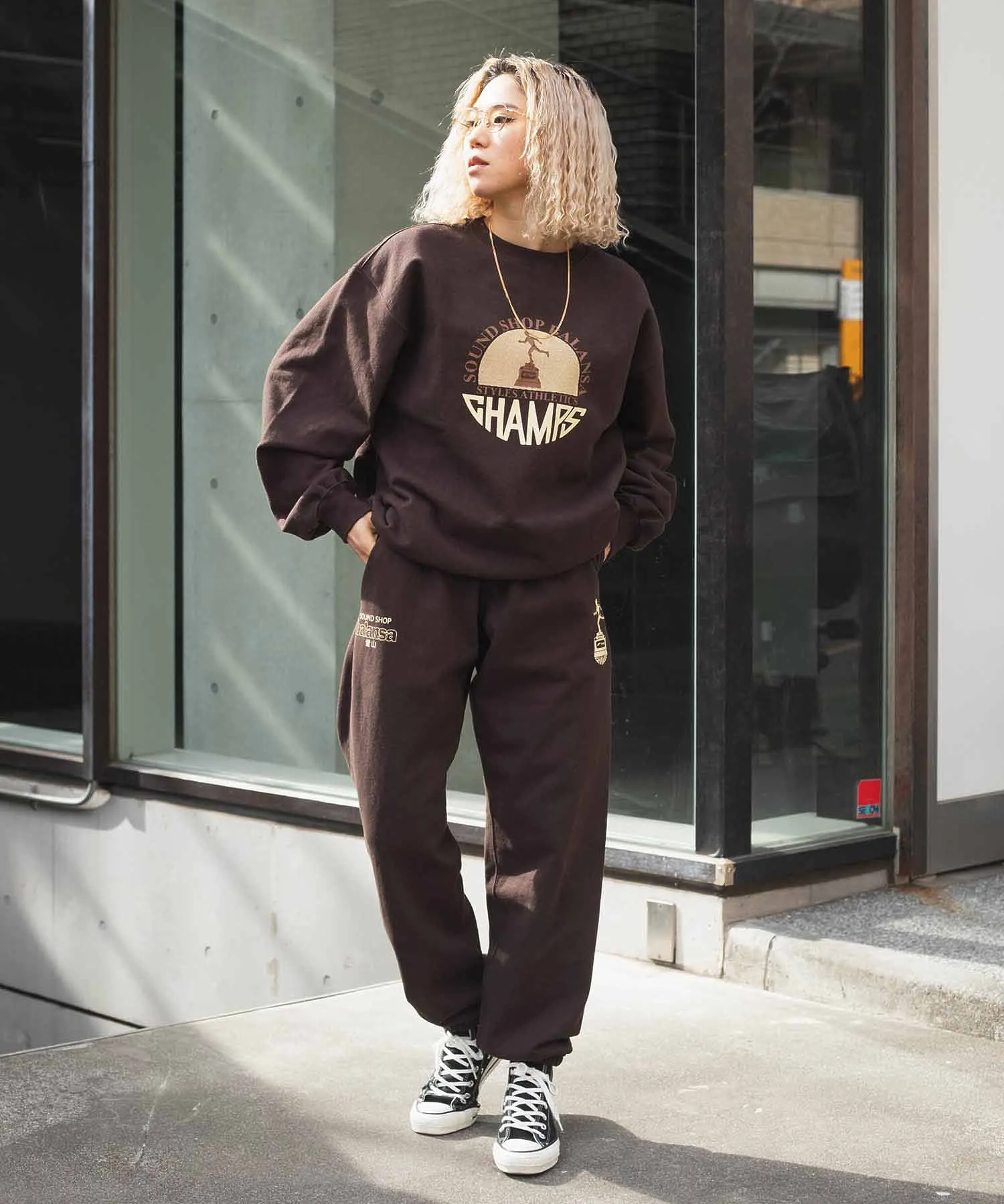 Balansa x Styles/バランサ×スタイルス/ Crewneck