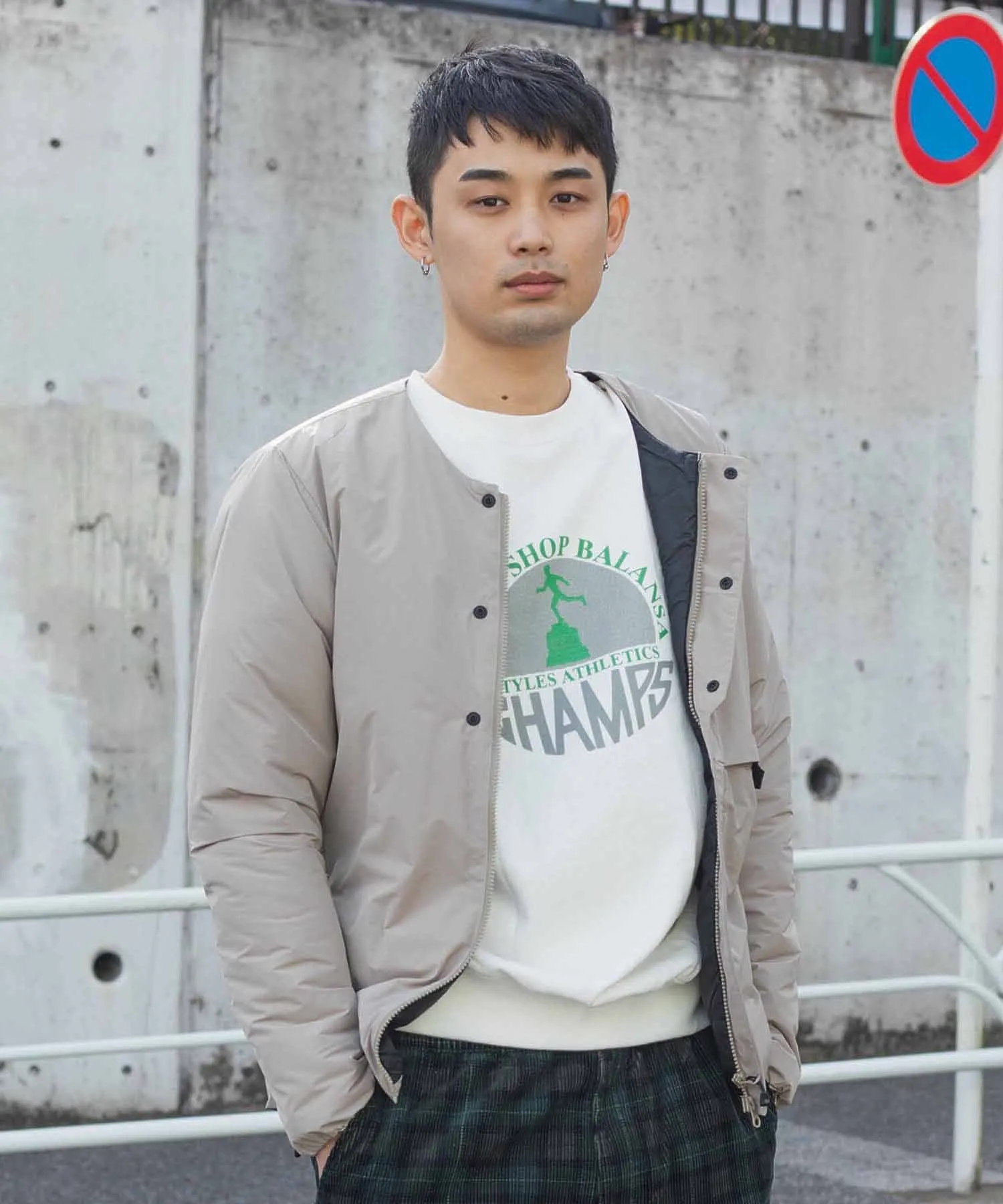 Balansa x Styles/バランサ×スタイルス/ Crewneck