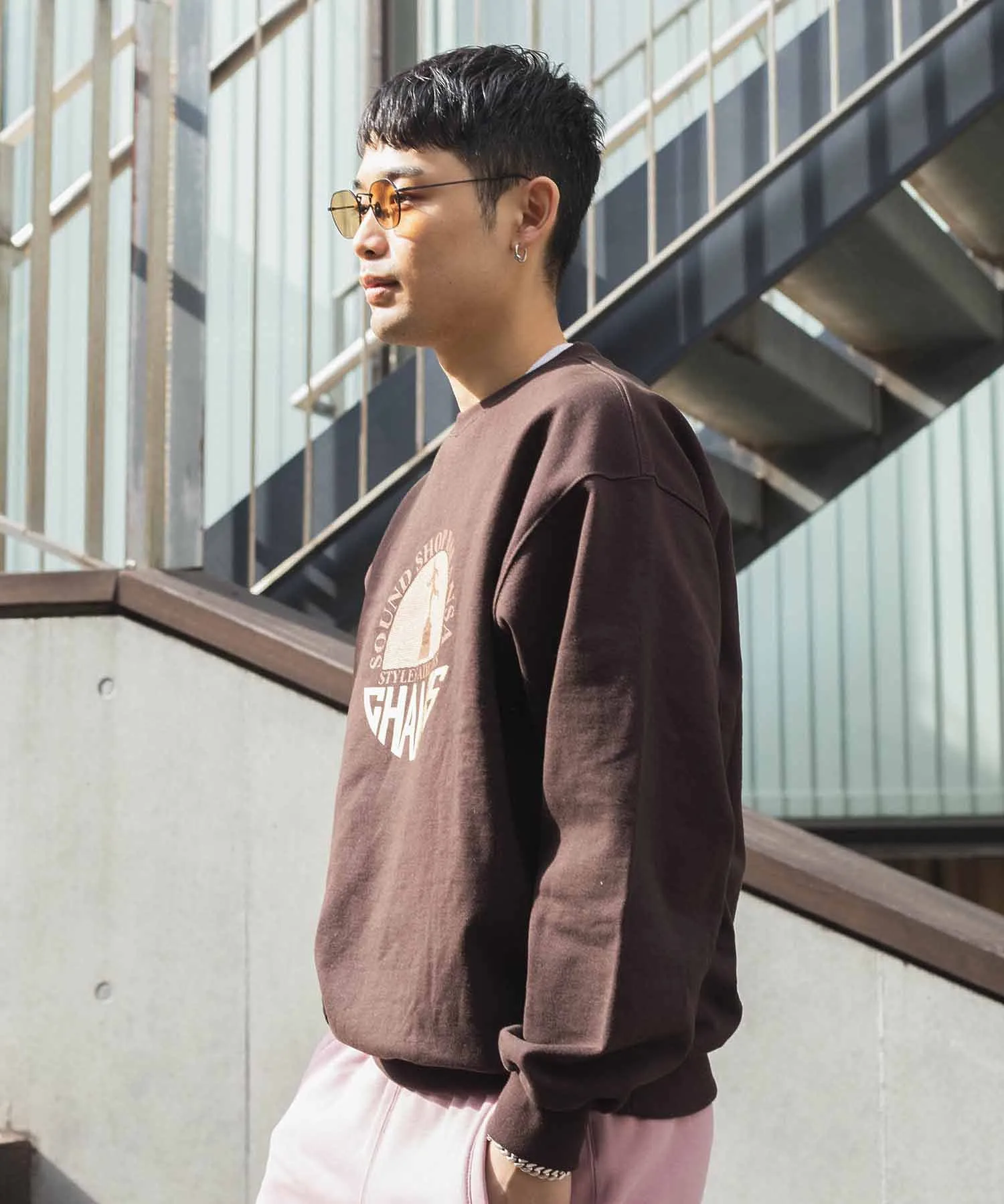 Balansa x Styles/バランサ×スタイルス/ Crewneck