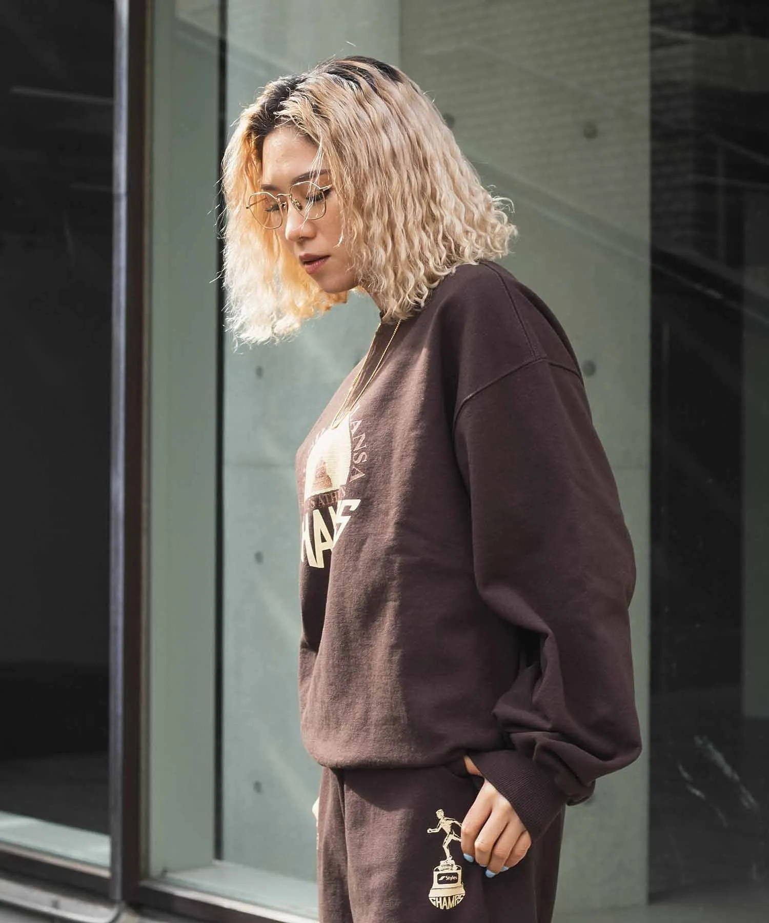 Balansa x Styles/バランサ×スタイルス/ Crewneck