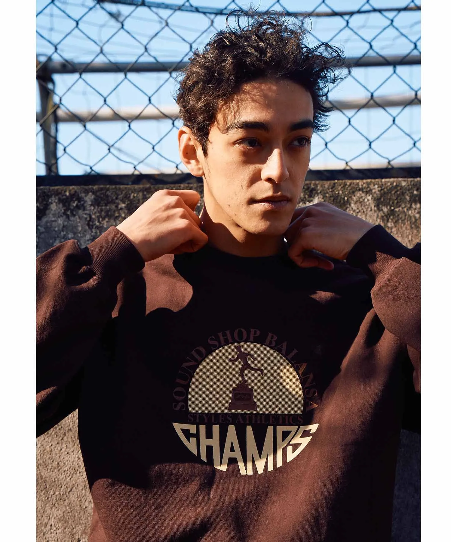 Balansa x Styles/バランサ×スタイルス/ Crewneck