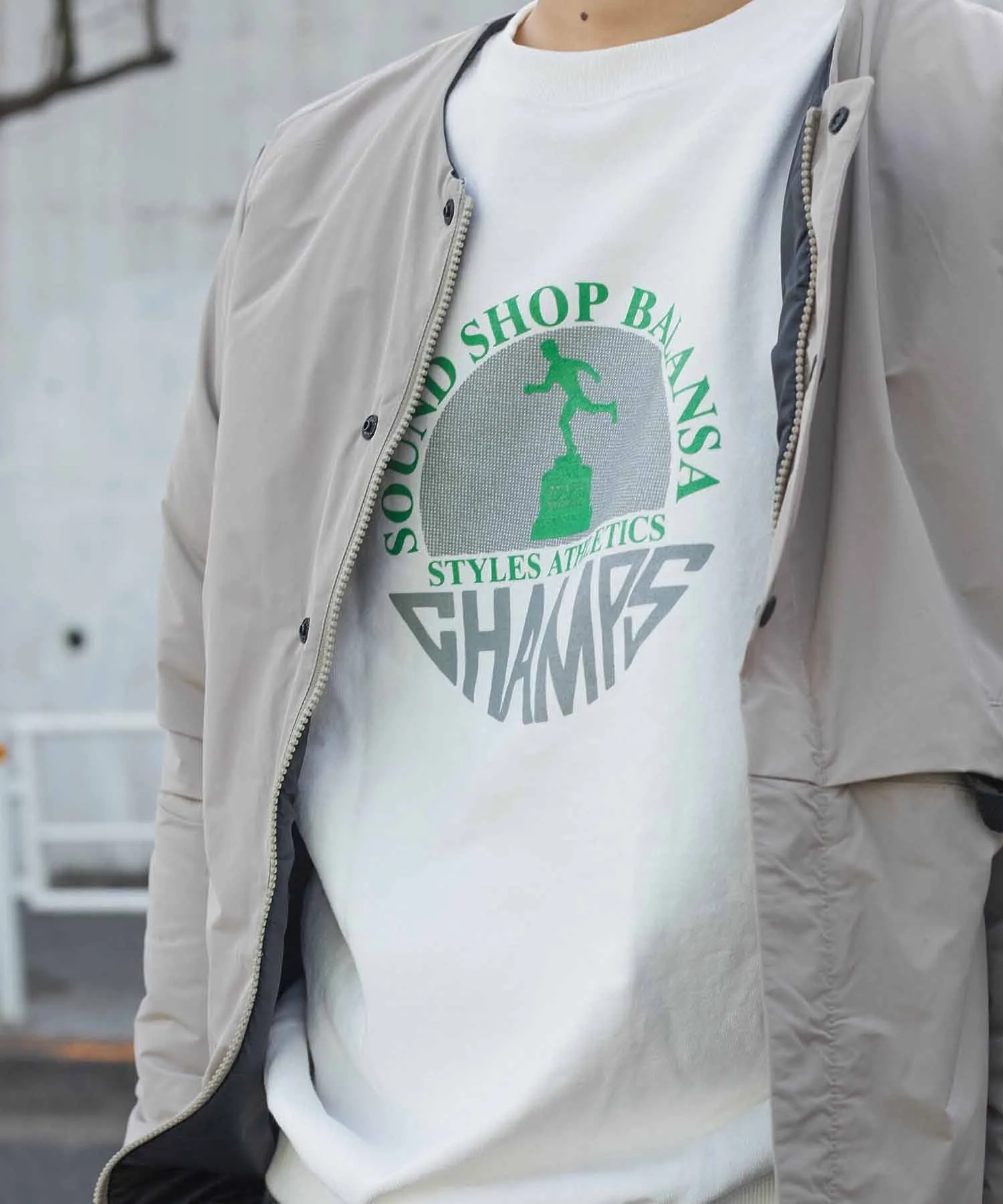 Balansa x Styles/バランサ×スタイルス/ Crewneck