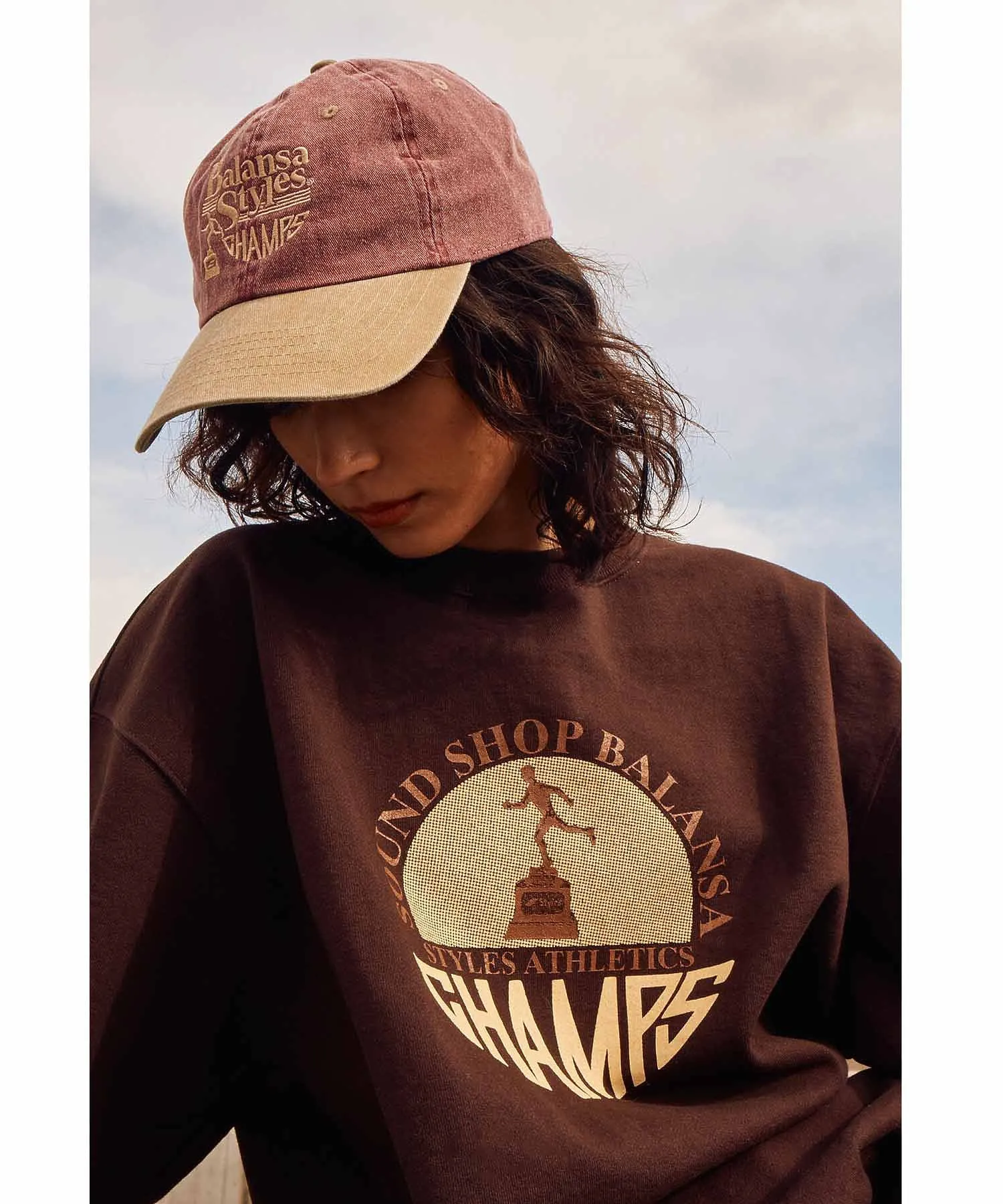 Balansa x Styles/バランサ×スタイルス/ Crewneck
