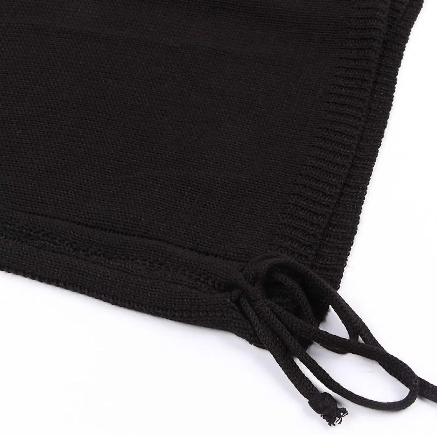 LFEOOST Drawstring Dresses for Women Summer Sexy Casual Sleeveless Boat Neck Solid High Waist Slim Slip Camies Mini Dress