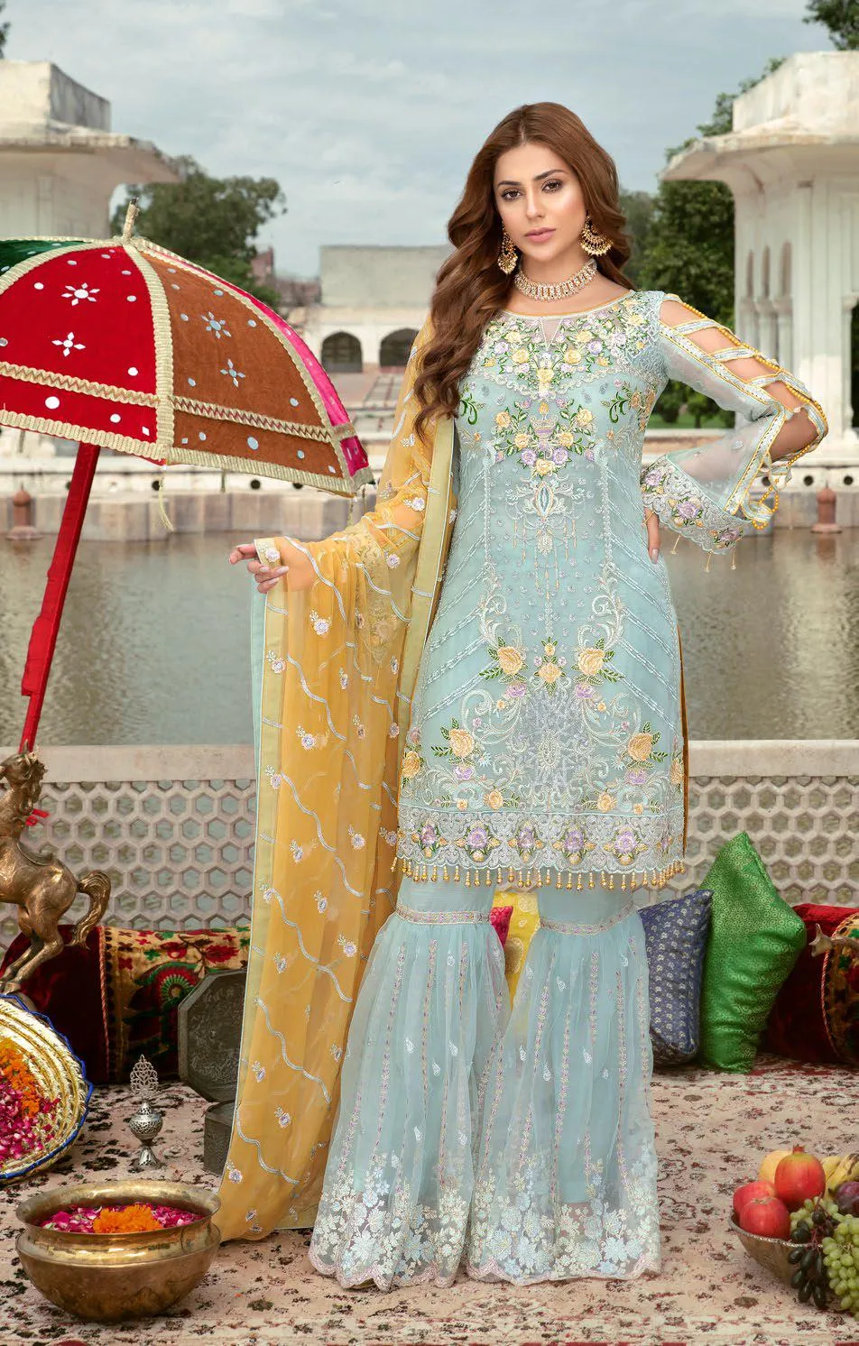 Maryam's Premium Luxury Embroidered Collection Vol-4 2019 – MP-137