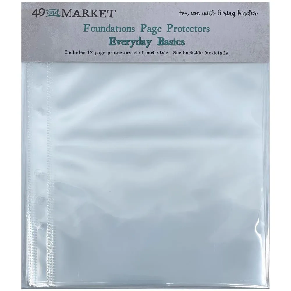 Memory Journal Foundation Page Protectors {multiple styles}