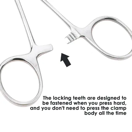 Premium Septum Clamp Forceps 6.5"