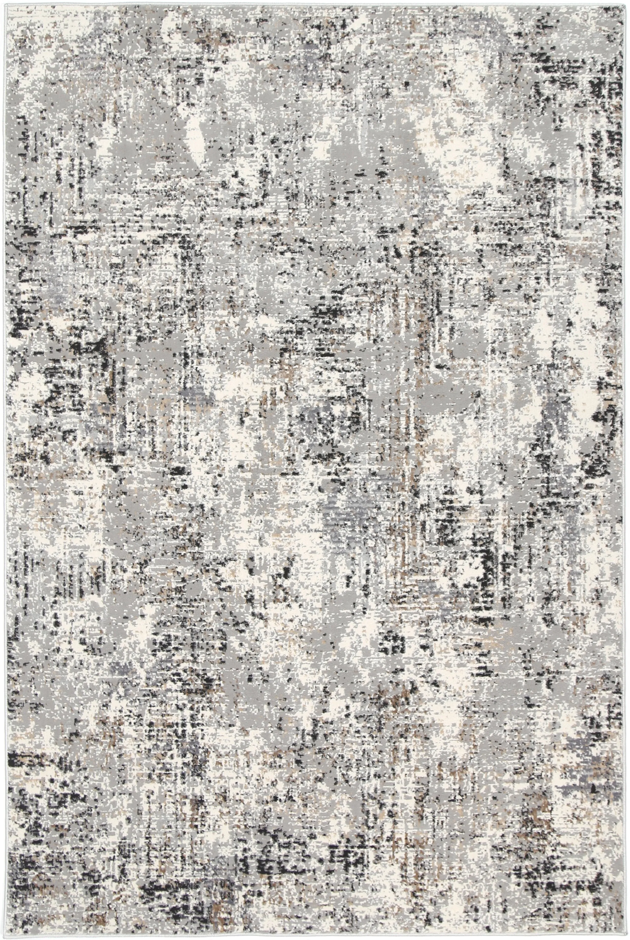 Yasmine Grey Modern Rug